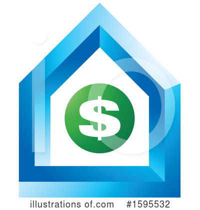Royalty-Free (RF) House Clipart Illustration by Lal Perera - Stock Sample #1595532