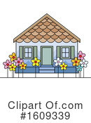 House Clipart #1609339 by Lal Perera