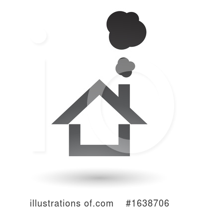 Royalty-Free (RF) House Clipart Illustration by cidepix - Stock Sample #1638706