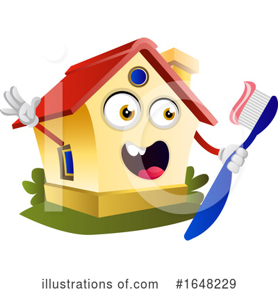 Royalty-Free (RF) House Clipart Illustration by Morphart Creations - Stock Sample #1648229