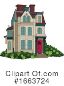 House Clipart #1663724 by Pushkin