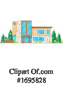 House Clipart #1695828 by Vector Tradition SM