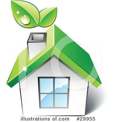Royalty-Free (RF) House Clipart Illustration by beboy - Stock Sample #29955