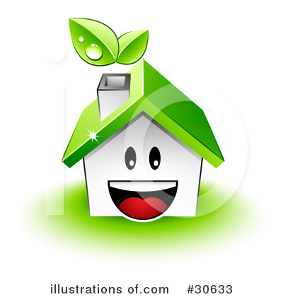 Royalty-Free (RF) House Clipart Illustration by beboy - Stock Sample #30633