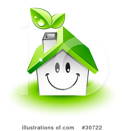 Royalty-Free (RF) House Clipart Illustration by beboy - Stock Sample #30722