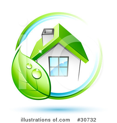 Royalty-Free (RF) House Clipart Illustration by beboy - Stock Sample #30732