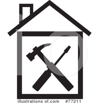 House Clipart #77211 by Rosie Piter