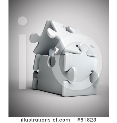 Royalty-Free (RF) House Clipart Illustration by Mopic - Stock Sample #81823