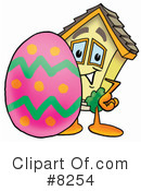 House Clipart #8254 by Mascot Junction