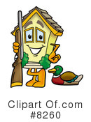 House Clipart #8260 by Mascot Junction