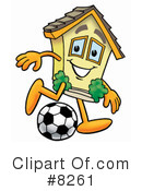 House Clipart #8261 by Mascot Junction