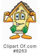 House Clipart #8263 by Mascot Junction