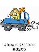 House Clipart #8266 by Mascot Junction