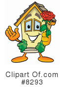 House Clipart #8293 by Mascot Junction