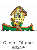 House Clipart #8294 by Mascot Junction