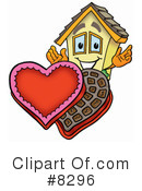 House Clipart #8296 by Mascot Junction