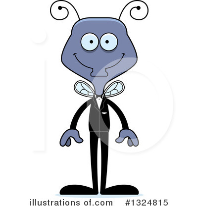 Royalty-Free (RF) House Fly Clipart Illustration by Cory Thoman - Stock Sample #1324815