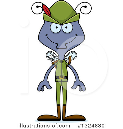 Royalty-Free (RF) House Fly Clipart Illustration by Cory Thoman - Stock Sample #1324830