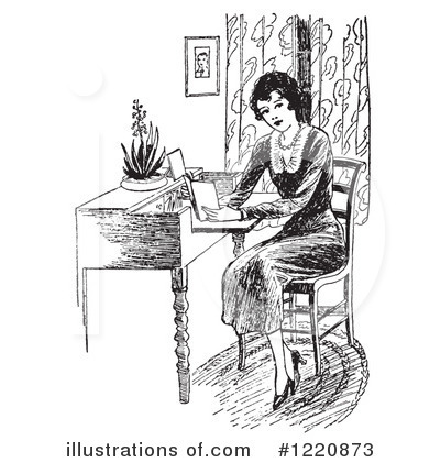 Royalty-Free (RF) Housewife Clipart Illustration by Picsburg - Stock Sample #1220873