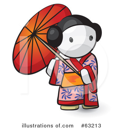 Kimono Clipart #63213 by Leo Blanchette