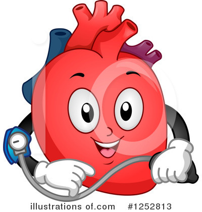 Royalty-Free (RF) Human Heart Clipart Illustration by BNP Design Studio - Stock Sample #1252813