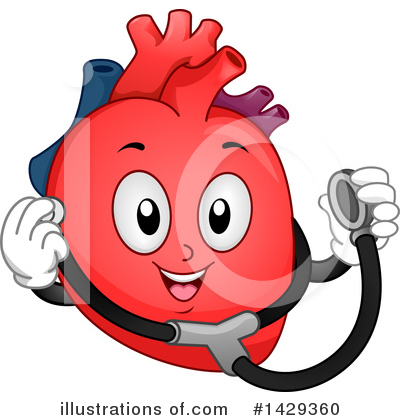 Royalty-Free (RF) Human Heart Clipart Illustration by BNP Design Studio - Stock Sample #1429360