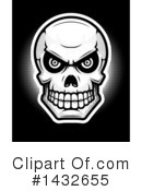 Human Skull Clipart #1432655 by Cory Thoman