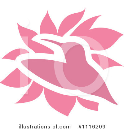 Royalty-Free (RF) Hummingbird Clipart Illustration by elena - Stock Sample #1116209