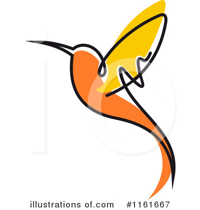 Hummingbird Logo Clipart #1161667 by Vector Tradition SM