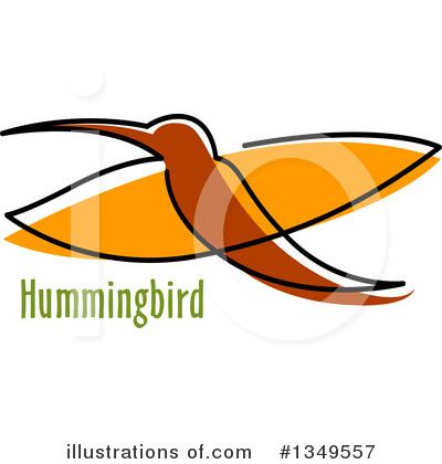 Royalty-Free (RF) Hummingbird Clipart Illustration by Vector Tradition SM - Stock Sample #1349557