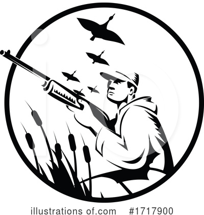 Duck Hunt Clipart #1717900 by patrimonio