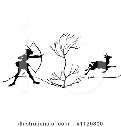 Royalty-Free (RF) Hunting Clipart Illustration by Prawny Vintage - Stock Sample #1120300