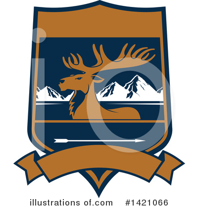 Elk Clipart #1421066 by Vector Tradition SM