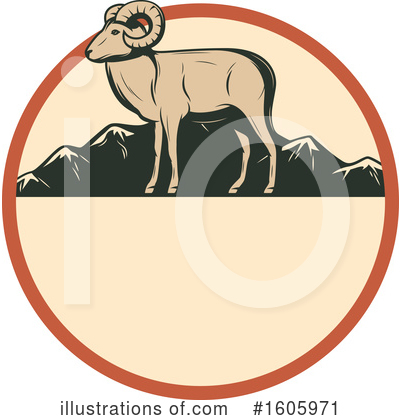 Ram Clipart #1605971 by Vector Tradition SM