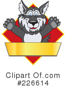 Husky Mascot Clipart #226614 by Mascot Junction