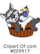Husky Mascot Clipart #226617 by Mascot Junction