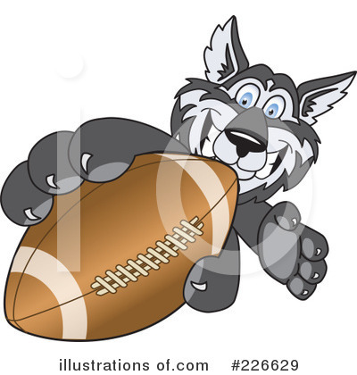 Husky Mascot Clipart #226629 by Mascot Junction