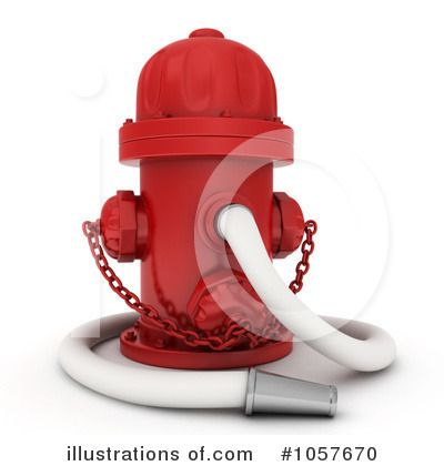 Royalty-Free (RF) Hydrant Clipart Illustration by BNP Design Studio - Stock Sample #1057670
