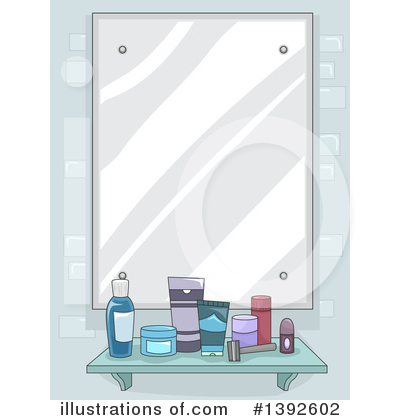 Shaving Clipart #1392602 by BNP Design Studio