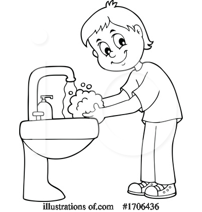 Royalty-Free (RF) Hygiene Clipart Illustration by visekart - Stock Sample #1706436