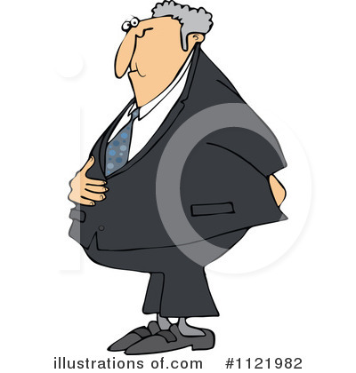 Obese Clipart #1121982 by djart