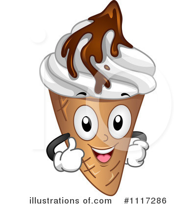 Royalty-Free (RF) Ice Cream Clipart Illustration by BNP Design Studio - Stock Sample #1117286