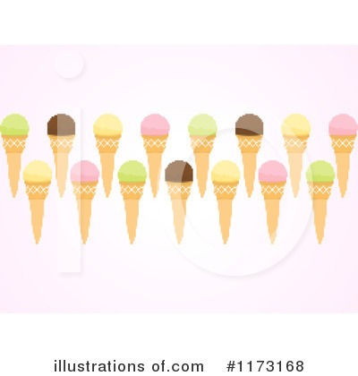 Royalty-Free (RF) Ice Cream Clipart Illustration by elaineitalia - Stock Sample #1173168