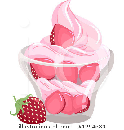 Royalty-Free (RF) Ice Cream Clipart Illustration by BNP Design Studio - Stock Sample #1294530