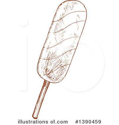 Popsicles Clipart #1390459 by Vector Tradition SM