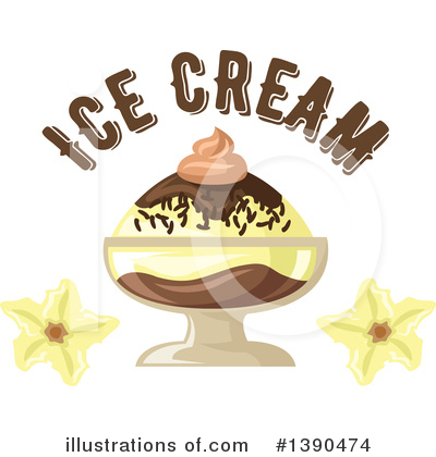 Royalty-Free (RF) Ice Cream Clipart Illustration by Vector Tradition SM - Stock Sample #1390474