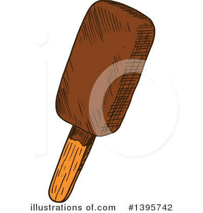 Popsicles Clipart #1395742 by Vector Tradition SM