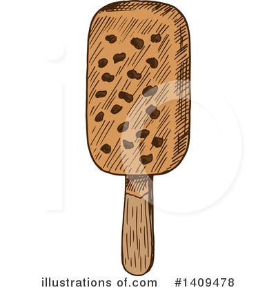 Popsicles Clipart #1409478 by Vector Tradition SM