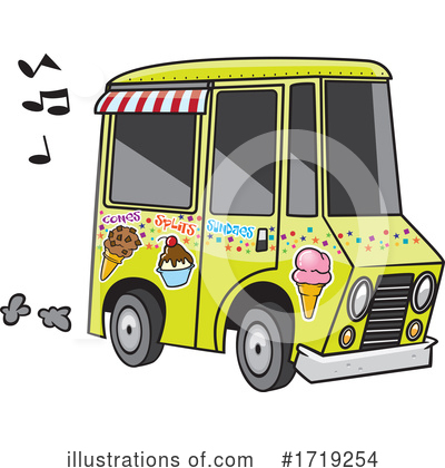 Royalty-Free (RF) Ice Cream Clipart Illustration by toonaday - Stock Sample #1719254