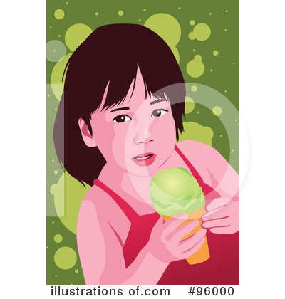Royalty-Free (RF) Ice Cream Clipart Illustration by mayawizard101 - Stock Sample #96000